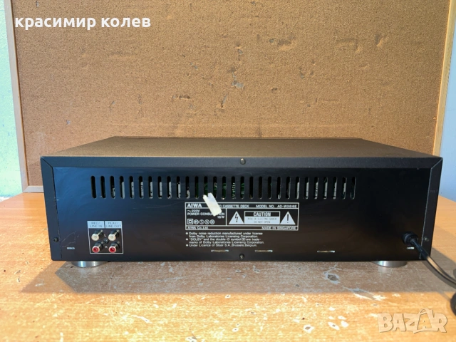 касетен дек "AIWA AD-WX616", снимка 11 - Декове - 54706380