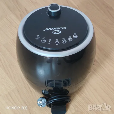 Air Fryer Елеком, фритюрник с горещ въздух, здравословно хранене. , снимка 8 - Уреди за готвене на пара - 55436251
