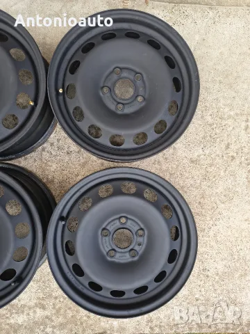 5х112 - 16 цола 5x112 Volkswagen Golf Touran 5 x 112 Оригинални метални джанти, снимка 3 - Гуми и джанти - 55660433