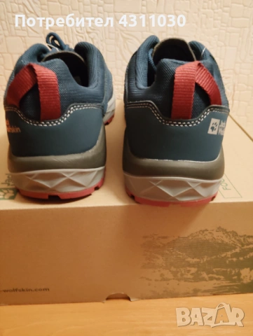 Нови търистически обувки Jack Wolfskin 41 номер, снимка 4 - Маратонки - 54148195