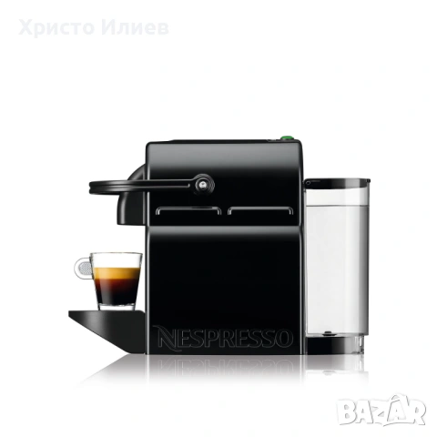 Кафемашина с капсули NESPRESSO Inissia Черна, снимка 2 - Кафемашини - 54329224