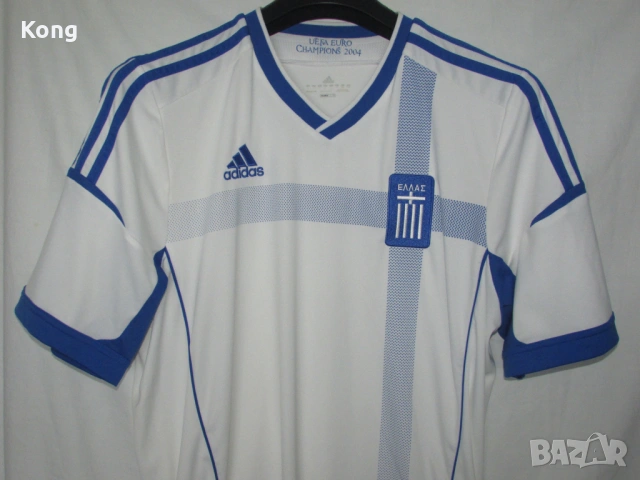 винтидж фланелка Adidas Greece Гърция Адидас футболна тениска Левски Бристъл Роувърс Англия  