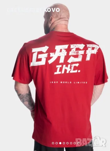 GASP - T-shirt -  Фитнес тениска, снимка 2 - Тениски - 55627423