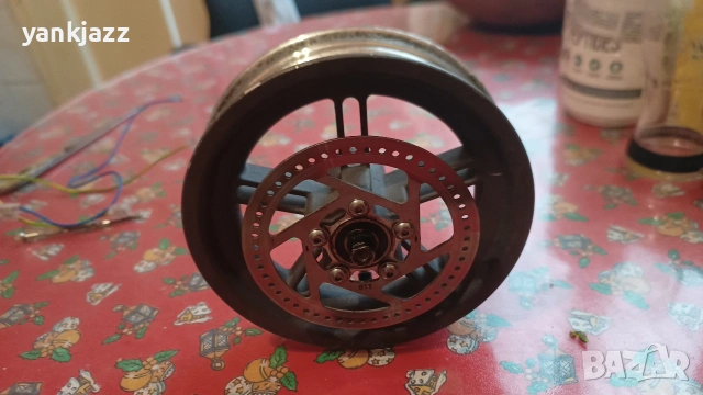 Xiaomi m365 джанта, капла със спирачен диск, снимка 3 - Части за велосипеди - 54268793