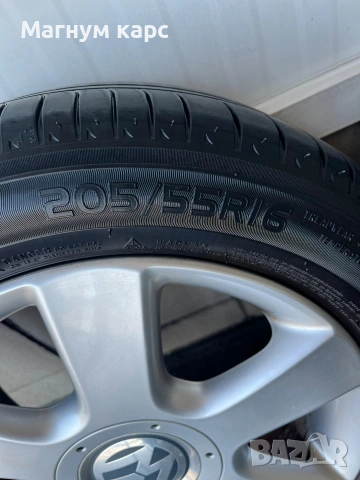 Оригинални джанти за VW 16" (5x112) + Гуми Michelin, снимка 6 - Гуми и джанти - 54429756