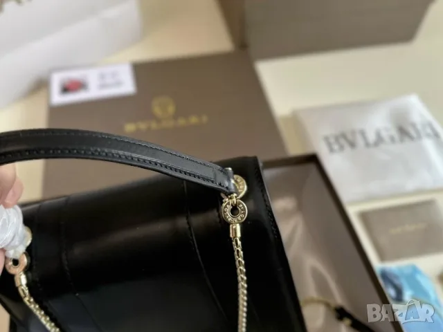 Bvlgari Serpenti Forever – 20 см (Black), снимка 2 - Чанти - 55417382