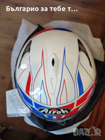 Мото каска Airoh JT Convert Blue Gloss XXL 63 см., снимка 8 - Аксесоари и консумативи - 54081691