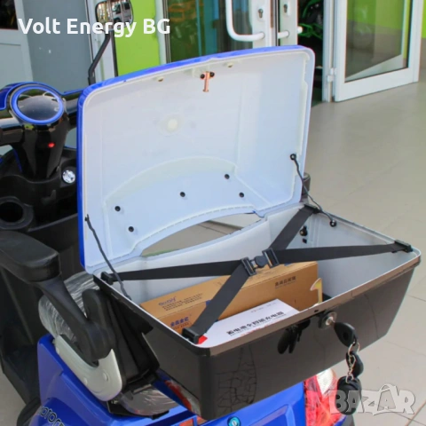 Премиум модел електрическа триколка за възрастни Max Motors FM1, 1500W, 60V, снимка 10 - Инвалидни скутери - 54887403