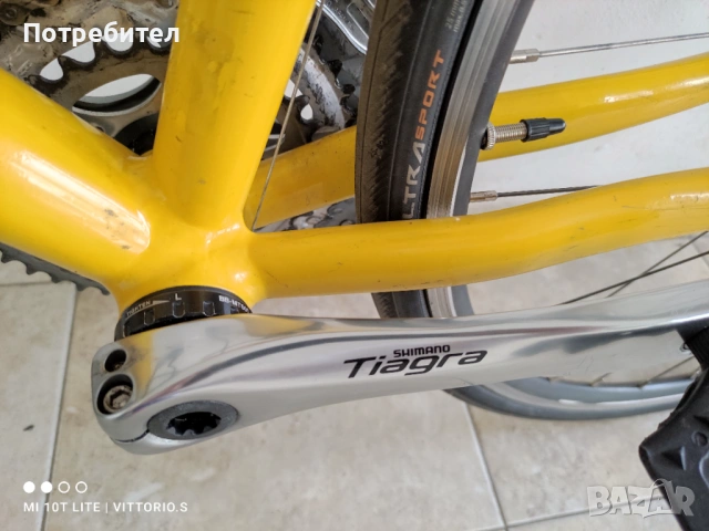 Шосеен велосипед Wheeler Roadracing 7100 размер 54 3x9 Shimano Ultegra , снимка 14 - Велосипеди - 54183987