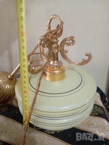 Винтидж полилей,лампа за таван, снимка 5 - Полилеи - 54065899