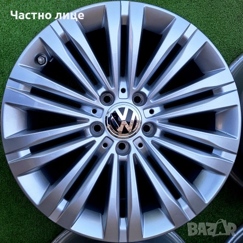 Продавам 4бр 17-ки джанти за Фолксваген Пасат, Тигуан, Туран, Голф, Ти-рок , снимка 4 - Гуми и джанти - 55013629