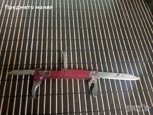Ретро съветско сгъваемо ножче СССР / Многофункционално руско джобно ножче, снимка 6 - Ножове - 54591722