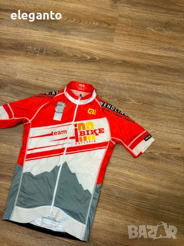 Мъжко вело джърси Ale Italy PR.R 2.0 Full zipper Pro Jersey , S размер, снимка 2 - Тениски - 54572449