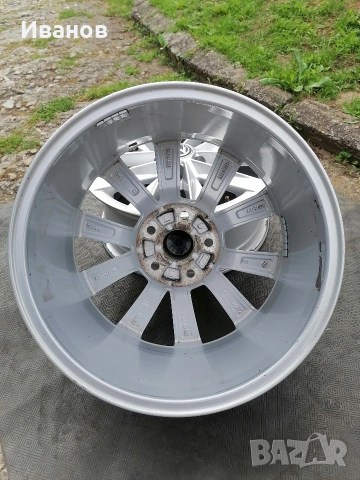 оригинални джанти 17" 5х112 VW 2 броя , снимка 4 - Гуми и джанти - 55000117