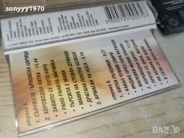 ИЛКА АЛЕКСАНДРОВА-ОРИГИНАЛ 0106251511H2E6R, снимка 4 - Аудио касети - 54738767