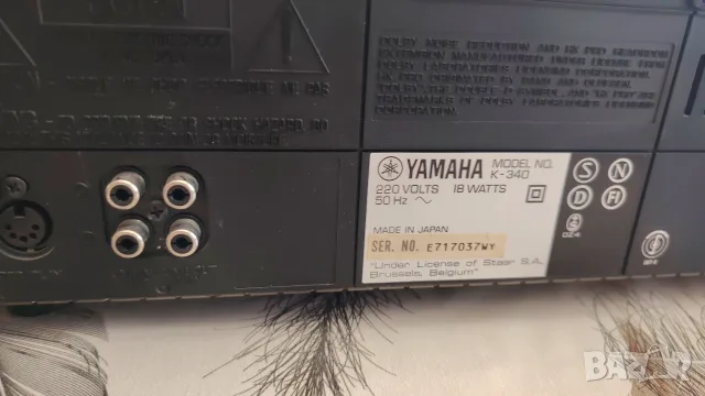 Yamaha K-340 - stereo cassete deck , снимка 6 - Декове - 55636641