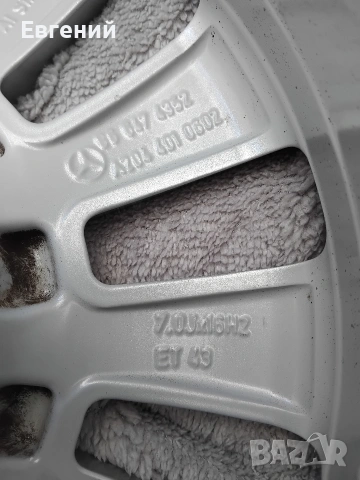 Джанти за Мерцедес Mercedes 5х112 16 7ж ет43 (W204) , снимка 7 - Гуми и джанти - 54595905
