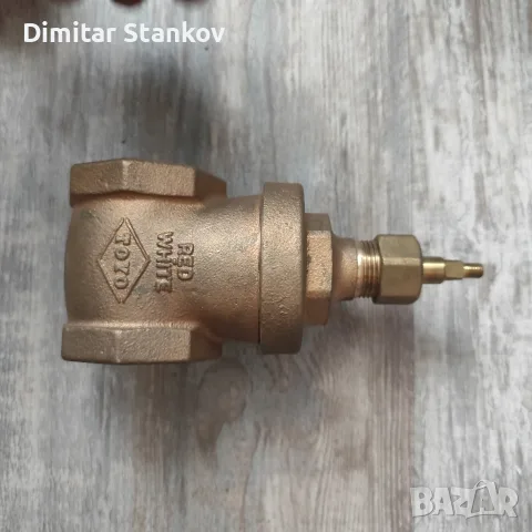 Месингов шибърен кран 1 1/2" (цол и половина), номинално налягане 125 WOG / 200 WOG (вода, масло, га, снимка 3 - Други машини и части - 55655142