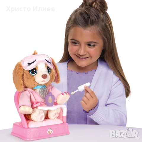 Кученце с аксесоари за груминг Jakks Pacific Disney Princess, снимка 8 - Плюшени играчки - 54968560