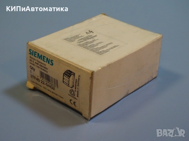 контактор Siemens 3TF40 22-OAG2 110V/50Hz 20A Contactor, снимка 9 - Резервни части за машини - 54412315