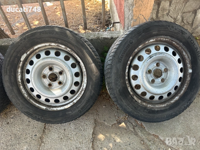 4бр. железни джанти 16" 5х112 - VW Sharan, Seat Alhambra, Ford Galaxy, снимка 3 - Гуми и джанти - 55243825