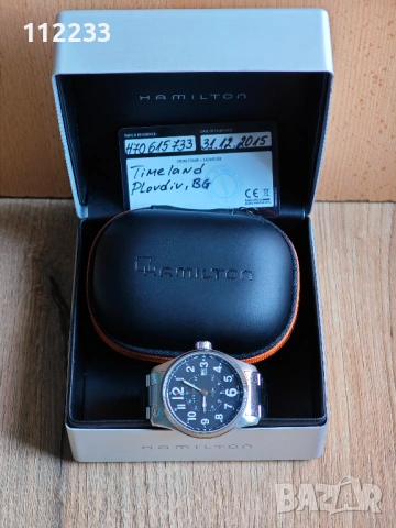 БАРТЕР Hamilton Khaki Field Officer Auto 44 mm, снимка 2 - Мъжки - 54354000