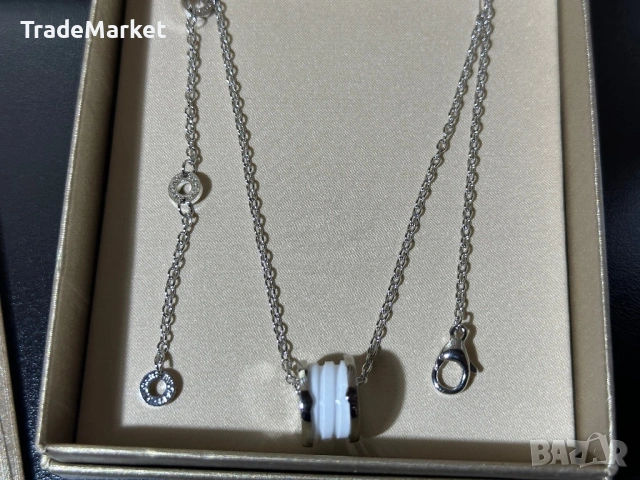 Ново Дамско Колие Bvlgari B.zero1 Save The Children пълен комплект , снимка 3 - Колиета, медальони, синджири - 54381821