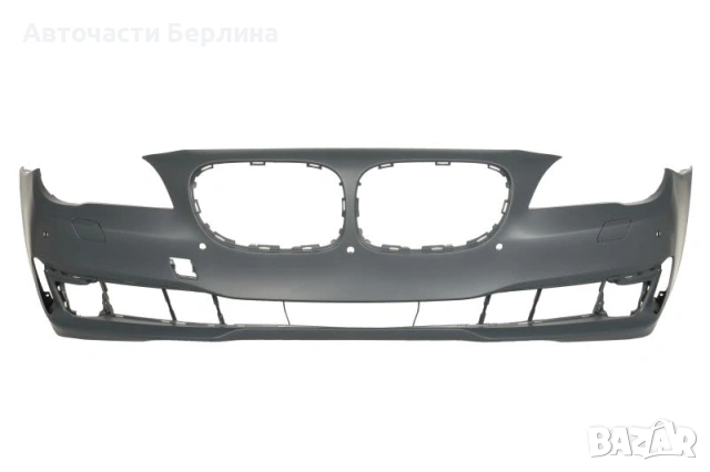 Предна броня с 5 отвора за парктроник с дюзи за фарове за BMW 7 BLIC