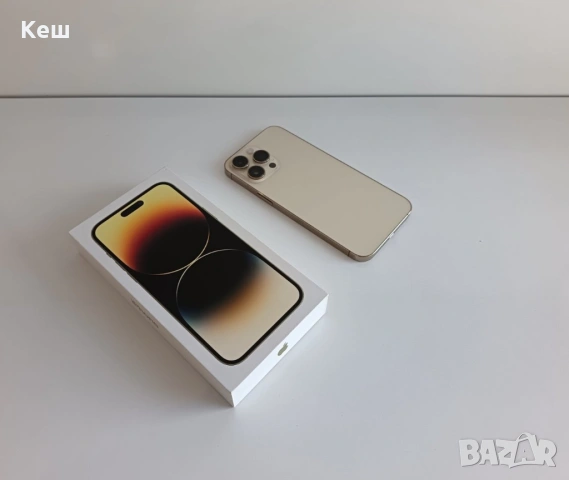 Apple iPhone 14 Pro Max 1TB (84% батерия,цвят златист), снимка 5 - Apple iPhone - 54562042