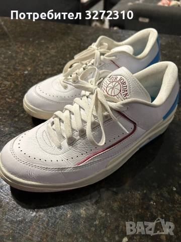 NIKE мъжки маратонки лимитирани W AIR JORDAN 2 RETRO LOW "UNC TO CHICAGO"