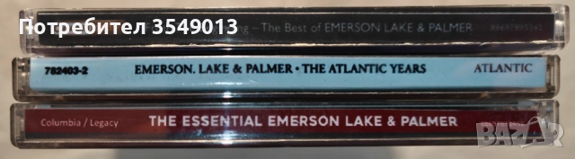 CD / ЦД компакт диск - Emerson, Lake & Palmer - 1992 - The Atlantic Years [2 CD] двоен диск, снимка 11 - CD дискове - 54483428