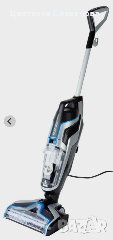 Безкабелна прахосмукачка 560W за мокро почистване Bissell 2225N CrossWave Pet Pro, снимка 2 - Прахосмукачки - 55143939