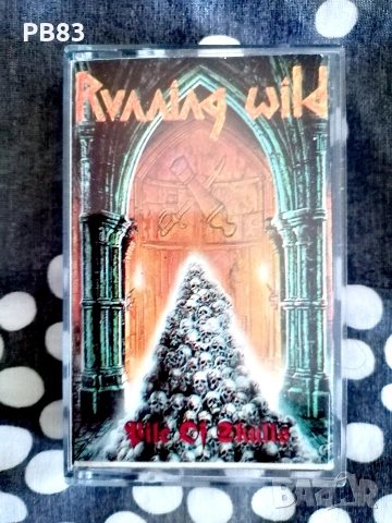 Running Wild - Pile Of Skulls (Аудио Касета Унисон) Heavy Speed Metal 