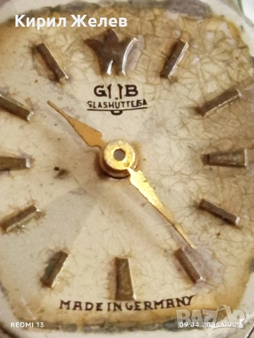 Лот 5 броя стари механизми с циферблат СССР,ГДР за части КОЛЕКЦИЯ 53129, снимка 11 - Антикварни и старинни предмети - 54142676