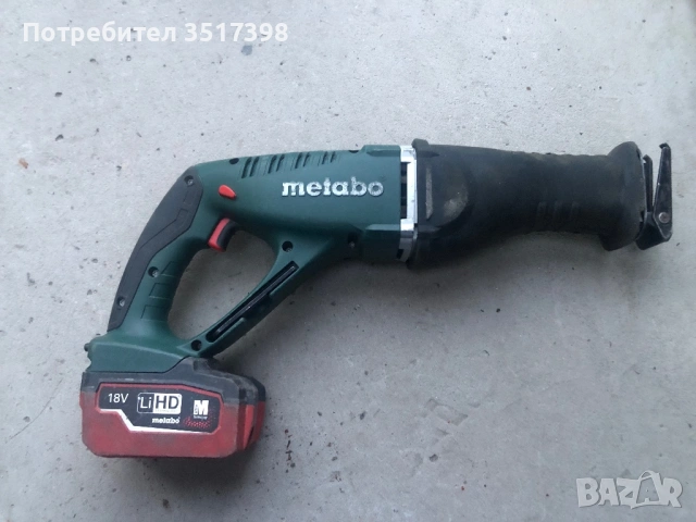 Akумулаторен саблен трион Metabo, снимка 2 - Други инструменти - 54602632