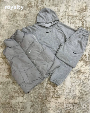 Nike Нов Сив Дамски Елек Найк 