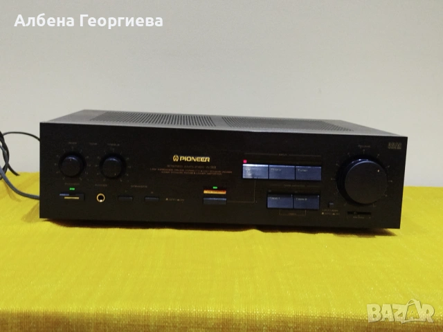 Усилвател PIONEER A-33 -410 W - JAPAN, снимка 9 - Ресийвъри, усилватели, смесителни пултове - 54632741