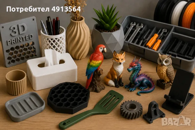 3D Фигурки (персонализирани) - Bambu Lab, снимка 3 - Други услуги - 55603300