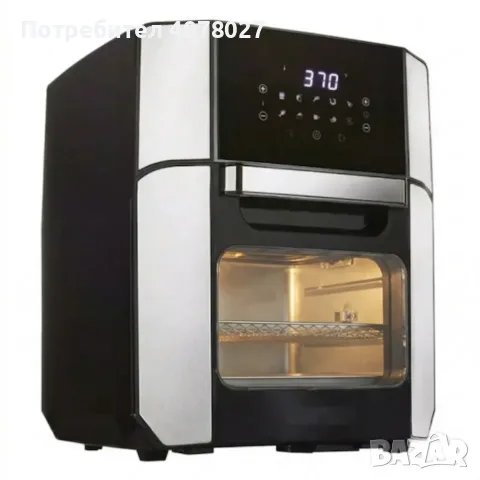 Фурна еър фрайър Sokany 12L 1800W, снимка 10 - Фритюрници - 55513596