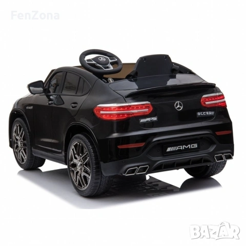 Акумулаторен джип Mercedes GLC63 COUPE 4X4 с меки гуми 12V, снимка 8 - Други - 54972496
