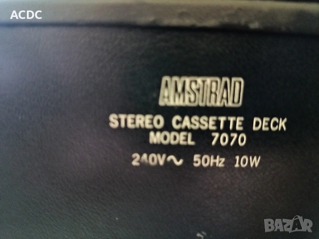 Касетен Дек Telefunken TC 250, Telefunken TC 400,Amstrad 7070., снимка 3 - Декове - 54236958