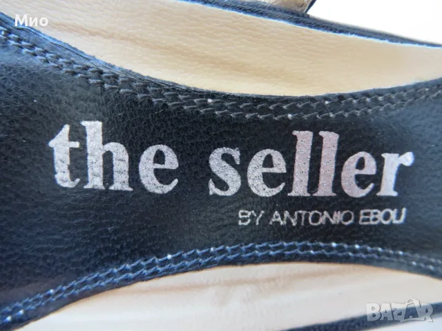 The Seller, луксозни сандали, естествена кожа, 39,5, снимка 5 - Сандали - 55532325