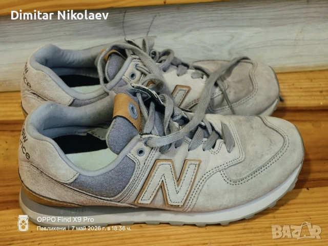 new balance 574, снимка 2 - Маратонки - 54455576