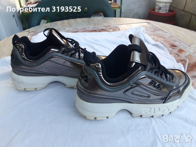 Маратонки FILA GUN METAL 41 размер, снимка 2 - Маратонки - 55156640
