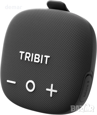 Преносим безжичен високоговорител Tribit StormBox Micro 3 с 13W XBass звук, Bluetooth 6.0, IP68, TWS
