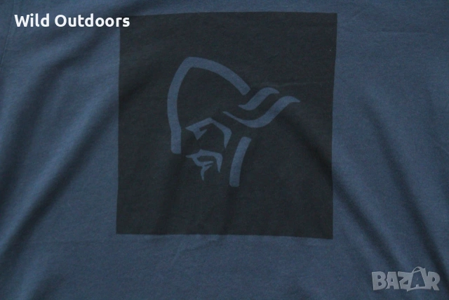 NORRONA 29 cotton suqarq viking t-shirt - мъжка спортна тениска, размер М, снимка 2 - Спортни дрехи, екипи - 55283289
