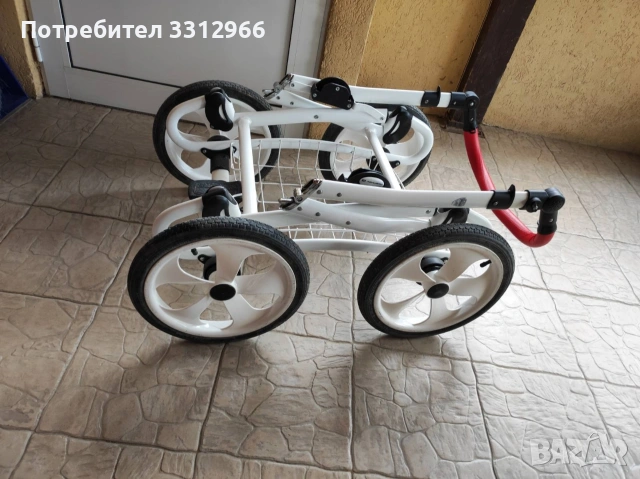 използвана бебешка количка Adamex Marcello 3в1, снимка 9 - Детски колички - 54725076