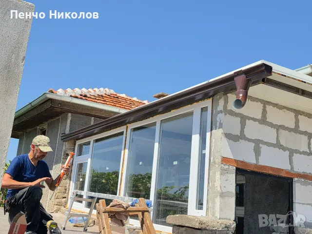  улуци ,ламарина згъване на абкант, термо панели, водосточни тръби, покриви двоен фалц, снимка 6 - Тенекеджийски услуги - 55644954