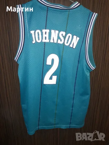 Оригинален NBA потник Adidas Charlotte Hornets (Размер M/L), снимка 2 - Спортни дрехи, екипи - 55354943