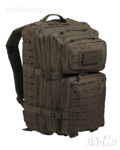 Тактическа раница MIL-TEC US OD Laser Cut Assault голяма